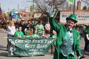 Galațiul a devenit egalul orașului Chicago, aniversînd St. Patrick Day