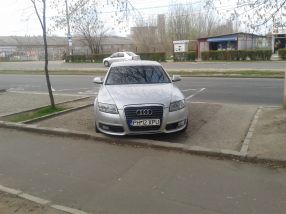 Audi parcat precum o căruță trasă de un bou