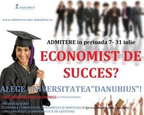 Economist de succes? Alege Universitatea “Danubius” din Galați