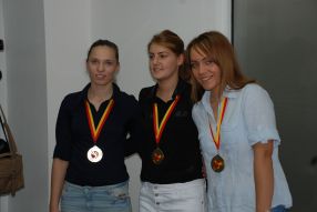 Alexandra Dindiligan, Andreea Taivan și Daniela Andreea Corban