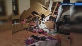 Cutremurul s-a luat la trîntă cu șifonierele și plasmele gălățenilor