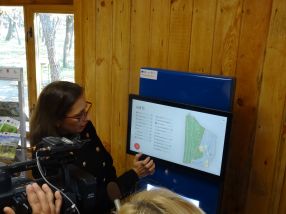 Directoarea Laura Angheluță a explicat cum și în ce fel funcționează infochioșcul din Pădurea Gârboavele