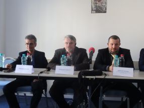 Lucian Ungurean, Marcel Danilescu si Nicolaie Pănută au vorbit despre viitorul kyokushinului în România