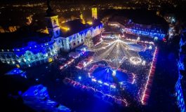 Poze de poveste cu Sibiul împodobit de Crăciun 2016. În Galați se poartă cenușiul