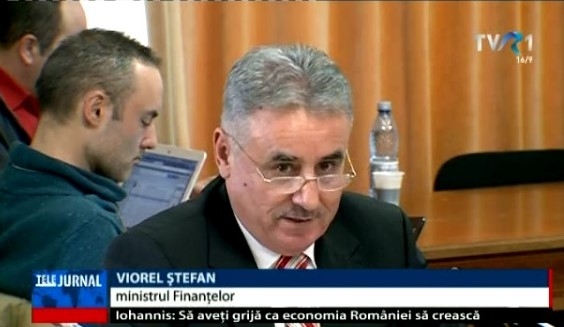 Ministrul de Finanțe Viorel Ștefan s-a făcut de rîs la audieri (video)