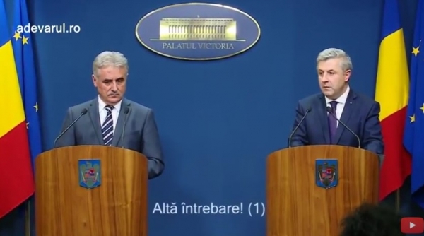 El este ministrul Justiției, Florin Ciordache, zis și „Altă întrebare” (video)