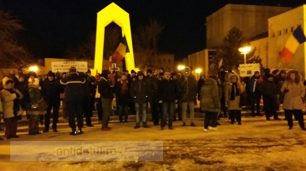 Galați, 9 februarie: cetățenii le-au predat politicienilor încă o lecție deschisă despre democrație, umanitate și solidaritate