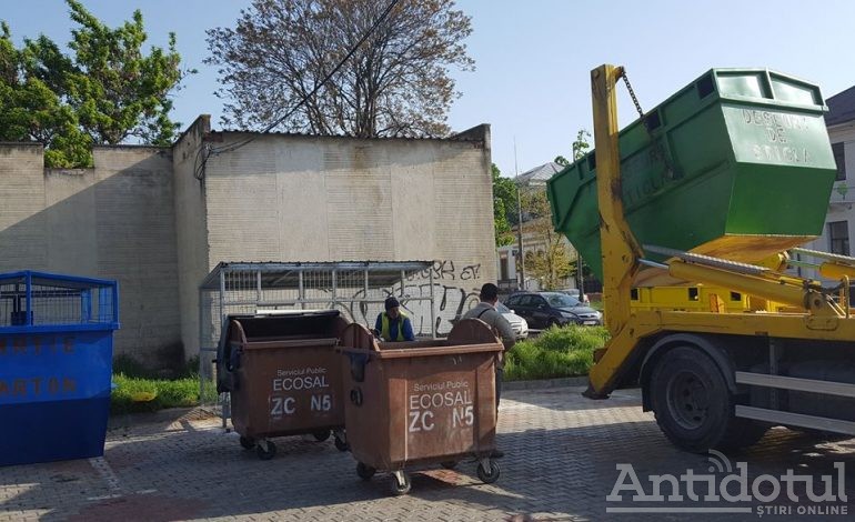 Ecosal a demarat o acțiune de modernizare a punctelor de colectare a deșeurilor