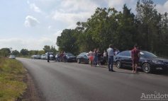 Le-a ajuns planetara la os: zeci de șoferi au organizat un protest pe DN24D Galați-Cuca-Bîrlad
