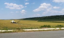 VIDEO / Un avion a lovit un camion în timpul unei aterizări forțate efectuate în județul Galați