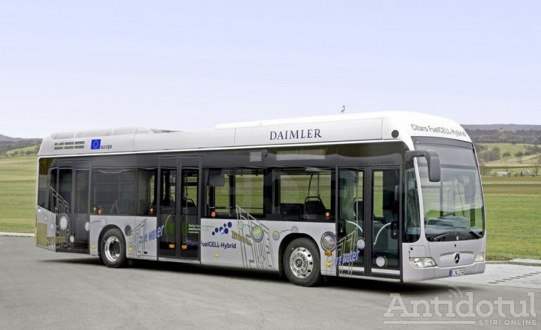 În timp ce Transurb o face pe agentul publicitar pentru Mercedes, Brăila investește 27 de milioane de euro în autobuze electrice
