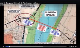 VIDEO/ O lucrare în erecție: în schița care prezintă viitorul pod peste Dunăre de la Brăila apare un organ sexual