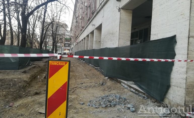 Galerie Foto/Situația e gri: marea modernizare a ajuns în centrul orașului Galați și va bloca traficul auto