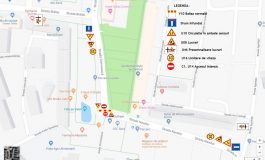Vor fi restricții de trafic în weekend în orașul Galați. Vezi aici harta cu rutele ocolitoare