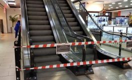 Un reper al orașului Galați, în pericol: scările rulante de la fostul magazin Modern au fost oprite