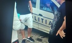 VIDEO/Caracalul este peste tot. Ce vor păți cei doi polițiști care „au admirat” din spatele parbrizului un copil plin de sânge