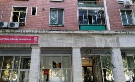 Galerie foto/Un gălățean a încercat să dea foc sediului PSD