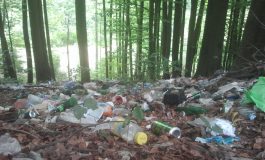 Mârlan din Galați, prins în timp ce arunca gunoiul în pădure