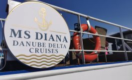 Nava de croazieră "Diana" - o noutate pentru turismul în ceea ce a mai rămas din Delta Dunării