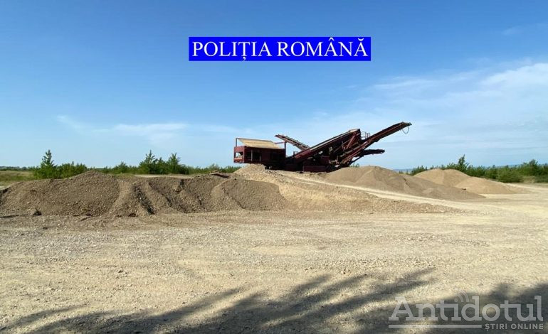 Fără număr: polițiștii au confiscat o volă și nisip în valoare de peste 300.000 de euro