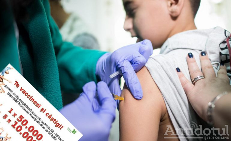 Vaccinarea, faza pe lovele: în pană de idei autoritățile lansează Loteria Vaccinării