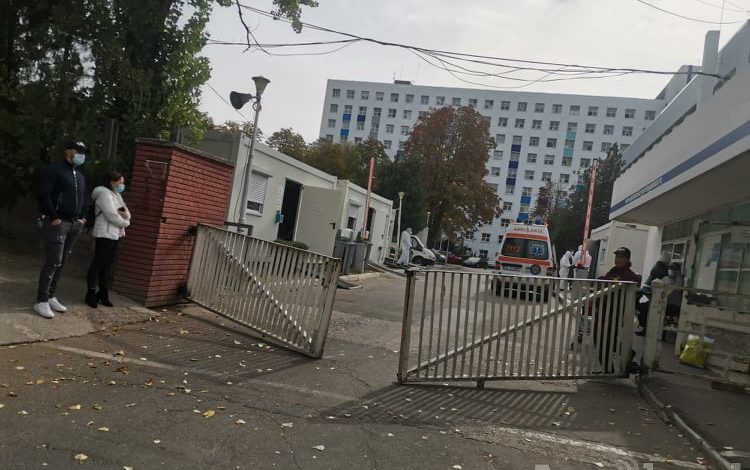 Sinucidere la Spitalul Județean din Galați: un bărbat s-a aruncat de la etajul 8