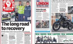 Polițiștii din Matca au ajuns în presa britanică: au găsit o motocicletă furată
