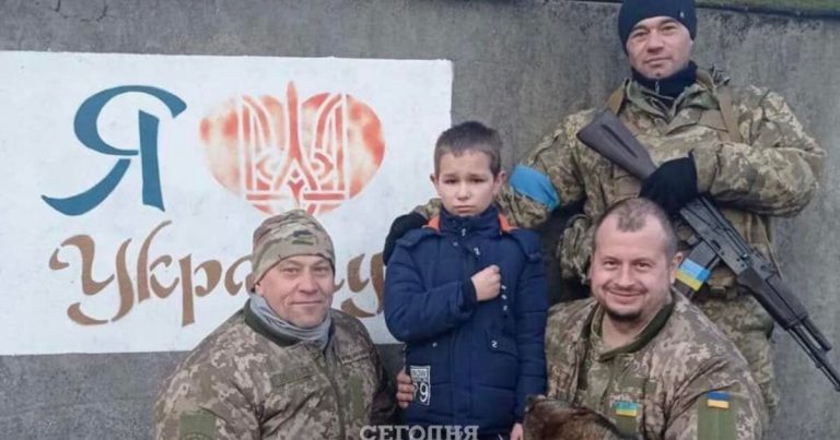 Un copil ucrainean a vrut să se înroleze în armată