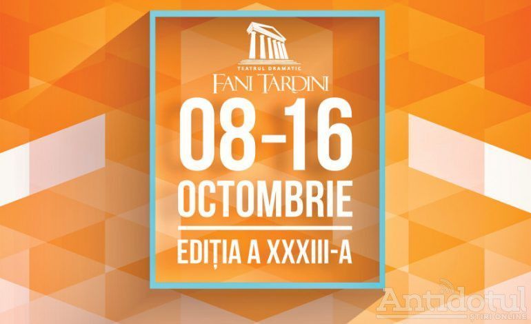 Festivalul Național de Comedie – Ediția a XXXIII-a  Galați, 8 – 16 octombrie 2022