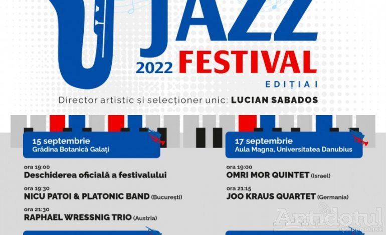 RO DANUBE INTERNATIONAL JAZZ FESTIVAL, primul festival internațional de jazz din Galați