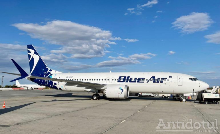 Blue Air și-a suspendat toate zborurile până pe 12 septembrie