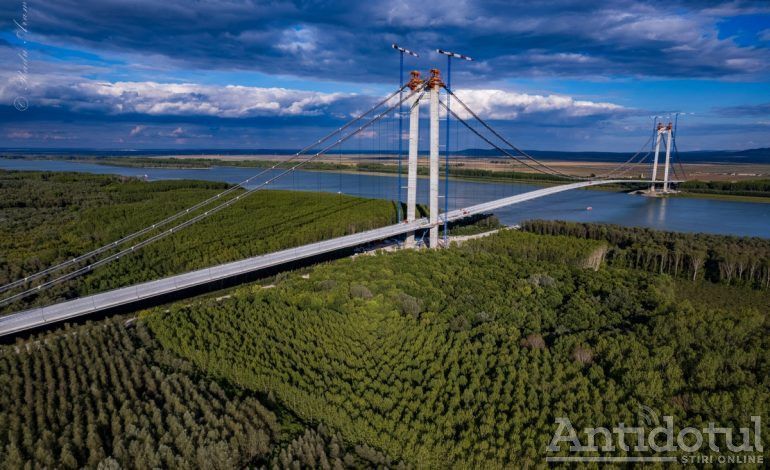 Ministrul Transporturilor aruncă buzduganul: a anunțat că vine pe șantierul podului de la Brăila ca să-l ia la întrebări pe constructor
