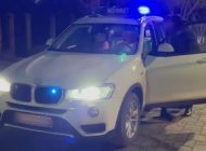 Un gălățean a fost prins de polițiști în timp ce conducea o mașină dotată cu dispozitive luminoase și sonore