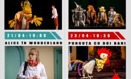 Programul spectacolelor din luna aprilie de la Teatrul pentru Copii și Tineret ”Gulliver”
