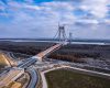 Minune: podul peste Dunăre ar putea fi asfaltat peste câteva zile