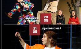 În acest weekend la Teatrul Dramatic „Fani Tardini”:  DIN GÂLCEVI ÎN FLECĂRELI | JoY ART Theatre junior | UȘA E DESCHISĂ!