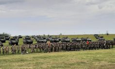 VIDEO Exercițiu cu mii de militari la poligonul Smârdan