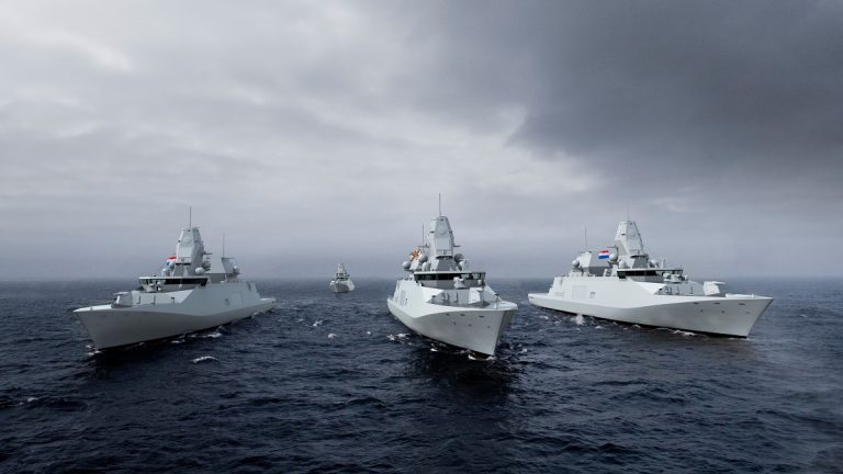 Patru fregate de război anti-submarin vor fi construite la șantierul naval din Galați