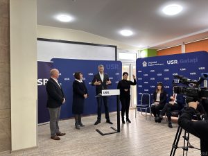 Lansarea candidatului USR Galați, Daniela Șarpe, pentru Primăria Galați