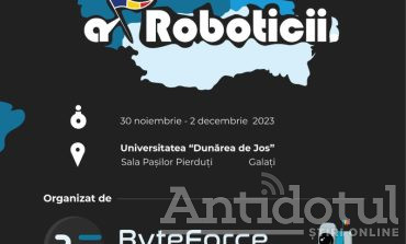 „Marea Unire a Roboticii” în Holul Universității