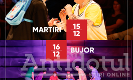 În acest weekend la Teatrul Dramatic „Fani Tardini”: MARTIRI | BUJOR