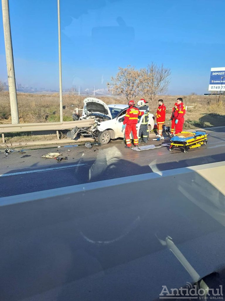 Un șofer de 85 de ani a provocat un accident de circulație pe strada Brăilei