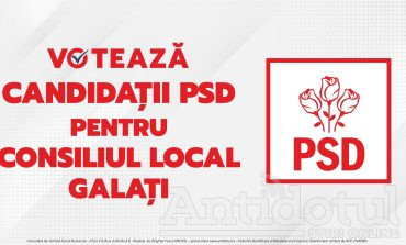 Pe 9 iunie 2024, Votează echipa PSD pentru Consiliul Local Galați!