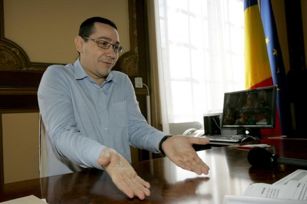 Ponta, în iunie 2010: “Geoană este singurul om din PSD care vrea alianță cu PNL”