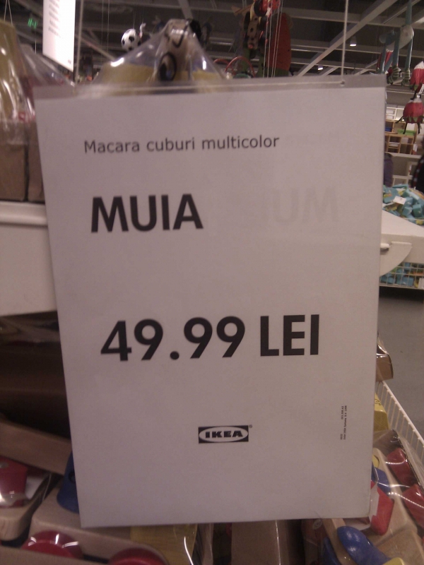 Ia uite cît costă MUIA la IKEA