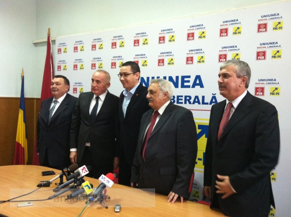 La prezentarea candidaților USL, Ponta a vorbit mai mult despre Ciumacenco (video)
