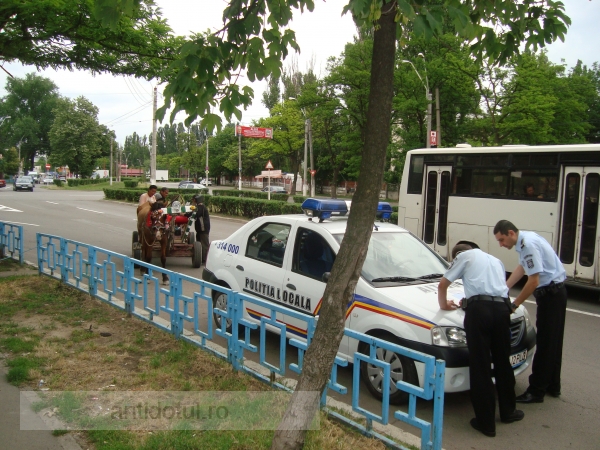 Poliția Locală Galați, a cincea roată de la căruțele țiganilor