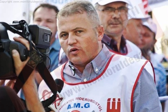 Liderul de sindicat Mircea Scântei chiar că a ajuns mare: s-a făcut cît boul