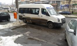 Șofer de maxi-taxi nesimțit în trafic (foto)