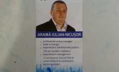 Iulian Aramă umblă deja cu prostii electorale în cutiile poștale